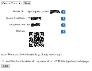 KW Mobile App Set Up